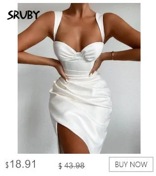 VenusFox Spaghetti straps Pink dress Woman Sequined Backless Sexy Dress Off Shoulder Mini Dress Christmas Party Club V neck Dresses