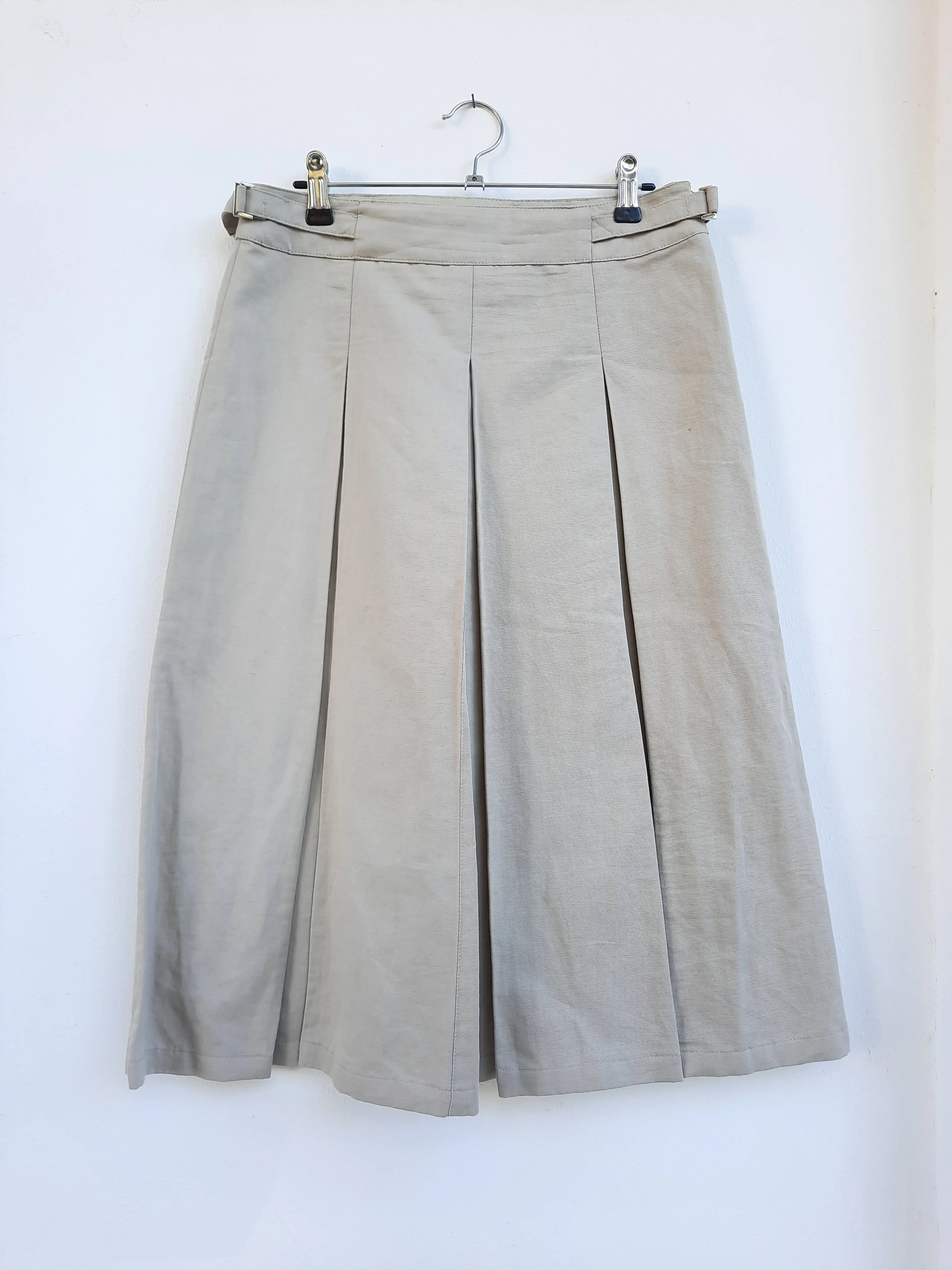 Vintage S' Max Mara Pleated Skirt