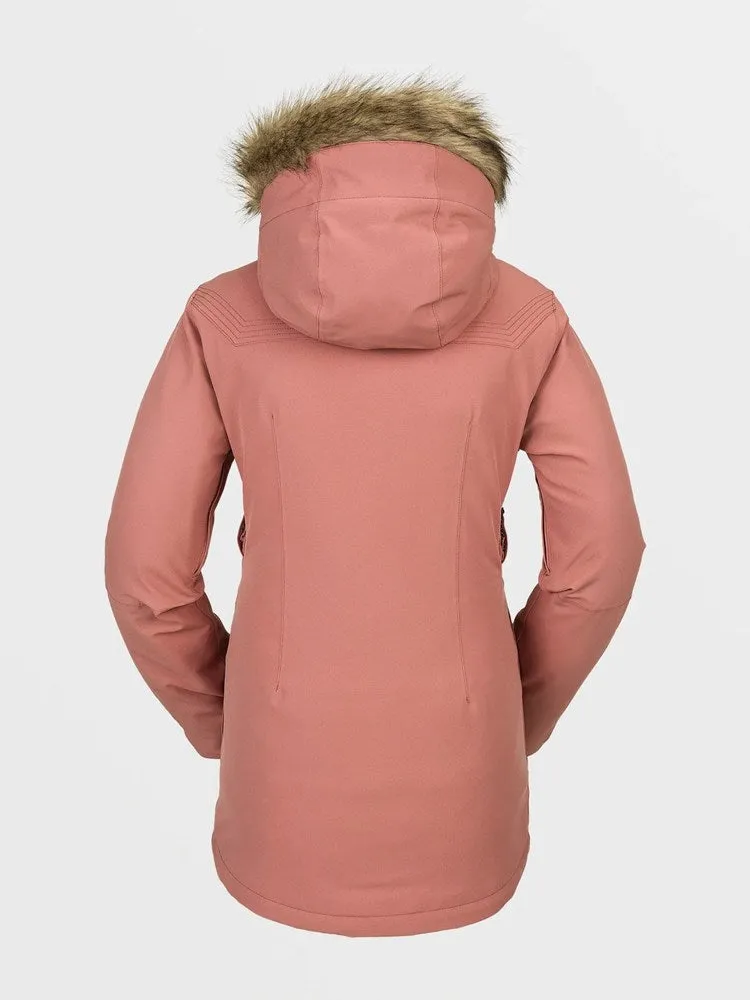 Volcom Shadow Insulated Jacket - Earth Pink