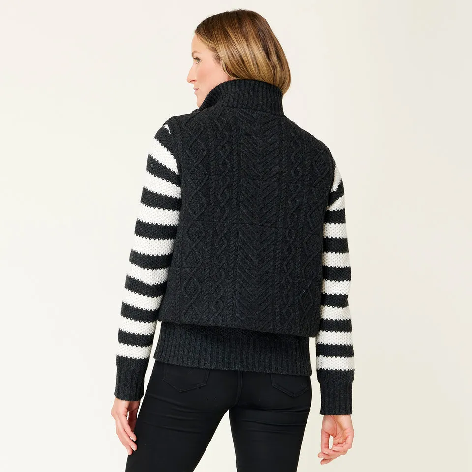 Women's Jolie Cropped Sweater Vest (Past Season)