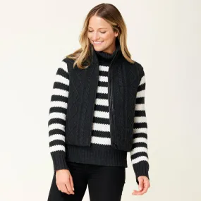 Women's Jolie Cropped Sweater Vest (Past Season)