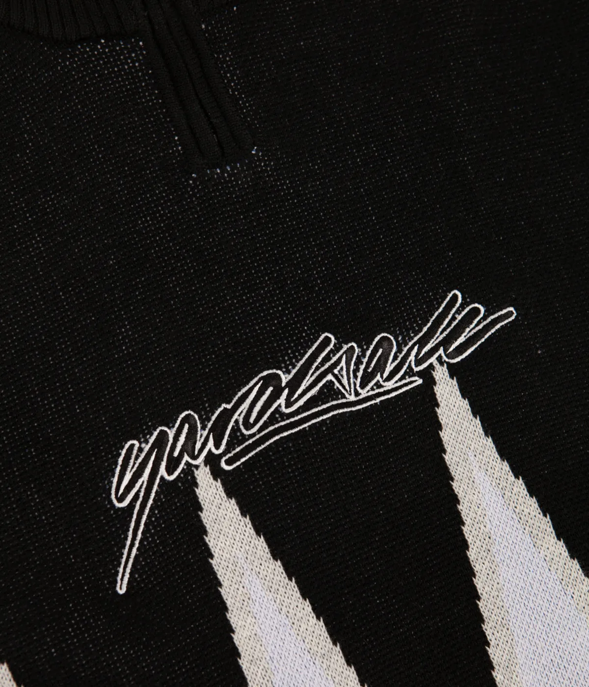 Yardsale Blaze Knit 1/4 Zip Sweatshirt - Black